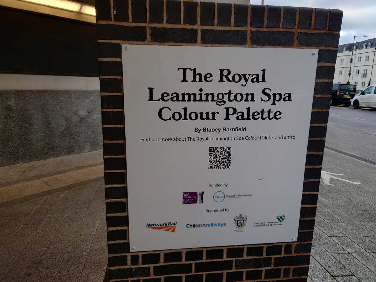 Royal Leamington Spa Colour Palette